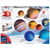 Ravensburger 3d puzzle il sistema planetario,522 pezzi - Ravensburger