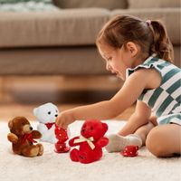 Confezione da 3 mini orsetti di peluche - FAO Schwarz