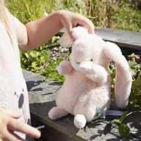 Peluche Tiny Nibble Pink Bunny 20 cm - Bunnies By The Bay