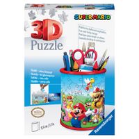 Puzzle 3D Portapenne Super Mario, 54 pezzi - Ravensburger