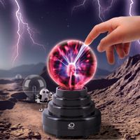 Sfera al plasma con raggi luminosi - Discovery Mindblown