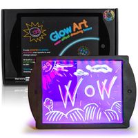 Glow Art, Tavoletta magica luminosa, Nero - Marvin's Magic