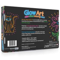 Glow Art, Tavoletta magica luminosa, Nero - Marvin's Magic