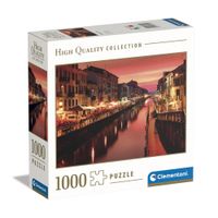 Puzzle Milan Canals 1000 pezzi - Clementoni