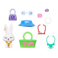 Barbie Extra Snodata con Lunghissimi Capelli Biondi con Cuoricini - Barbie