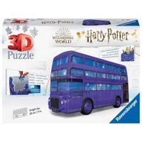 Ravensburger 3D puzzle Bus Nottetempo Harry Potter, 216 pezzi - Harry Potter, Ravensburger