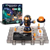 Kit esperimenti con i circuiti, robot rotante - Discovery Mindblown