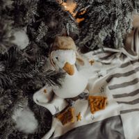 Peluche Avery the Aviator Snowgoose - Bunnies By The Bay