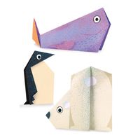 Origami polar animals - Djeco