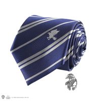 Cravatta deluxe Corvonero con spilla - Harry Potter