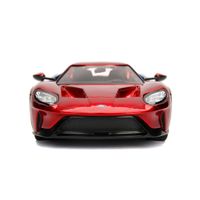 Ford GT 2017 scala 1:24 + personaggio Spiderman - Jada Toys, Marvel