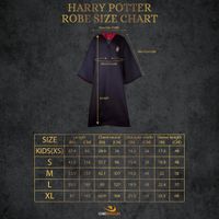 Abito da Stregone per ragazzi e adulti Grifondoro - Harry Potter
