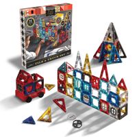 Set costruzioni magnetiche da 43 pezzi con camion - FAO Schwarz