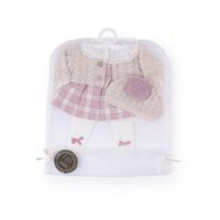 Vestitino scozzese e cappellino per My FAO Doll 40 cm - FAO Schwarz