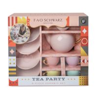 Set da the di ceramica da 9 pezzi - FAO Schwarz
