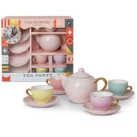 Set da the di ceramica da 9 pezzi - FAO Schwarz