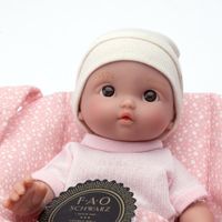Bambola Carrier Elegance Sweet Collection 26 cm Rosa con trasportino - FAO Schwarz