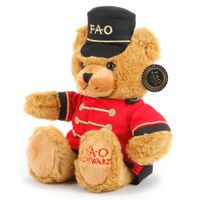 Orsetto di peluche con uniforme nella Mini Bag 16 cm - FAO Schwarz