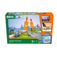 Brio attraversamento pericoloso con smart tech sound,set da 5 pezzi - Brio