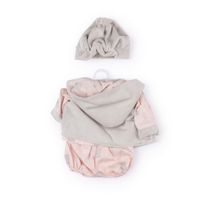 Completino pagliaccetto e cappellino per My FAO Doll 40 cm - FAO Schwarz