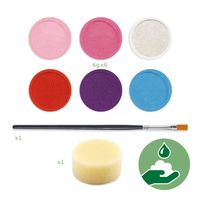 Palette 6 colours - Sweet - Djeco