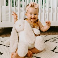 Peluche Big Nibble Cream Bunny 50 cm - Bunnies By The Bay