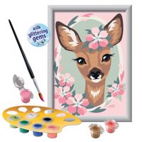 Creart Bambi, Serie E, Kit per dipingere con i numeri - Creart