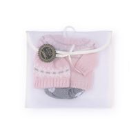 Completino tricot, pantaloncini e cappellino per My FAO Doll 40 cm - FAO Schwarz