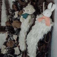 Peluche Aurora Angora Rabbit - Bunnies By The Bay