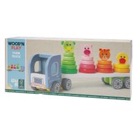 Camion con animali da impilare wood n' play - Wood n’ Play