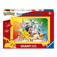 Giant Floor Puzzle Pokémon pavimento Ravensburger 125 pezzi - Pokémon, Ravensburger