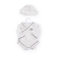 Body bianco con fantasia orsetti e cappellino per My FAO Doll 40 cm - FAO Schwarz