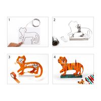 Kit per la scultura di una tigre The Tiger - Djeco