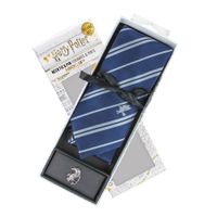 Cravatta deluxe Corvonero con spilla - Harry Potter