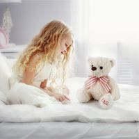 Orso panna di peluche 25 cm - FAO Schwarz
