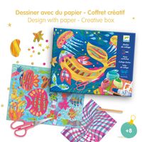 Set per attività di ritaglio e collage - Djeco