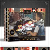 Tappetino per batteria da tavolo giocattolo - FAO Schwarz