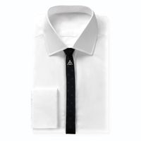 Cravatta deluxe I Doni della Morte con spilla - Harry Potter