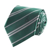 Cravatta deluxe Serpeverde con spilla - Harry Potter