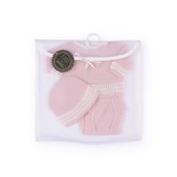 Completino in tricot con cappellino per My FAO Doll 40 cm - FAO Schwarz