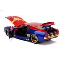 Ford Mustang 1973 Captain Marvel - Jada Toys, Marvel