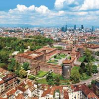 Puzzle 250 pezzi Frame Me Up  Castello Sforzesco - Clementoni