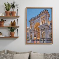 Puzzle Galleria Vittorio Emanuele 1000 pezzi - Clementoni
