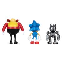 Sonic Action Figures snodabili 30° Anniversario, 10 cm - Sonic