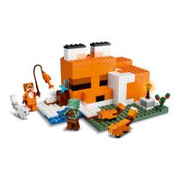 Lego Minecraft il capanno della volpe, con zombie e animali, 21178 - LEGO
