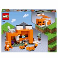 Lego Minecraft il capanno della volpe, con zombie e animali, 21178 - LEGO