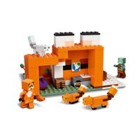 Lego Minecraft il capanno della volpe, con zombie e animali, 21178 - LEGO