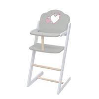 Seggiolone in legno per bambole - Love Bebé