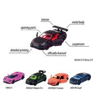 Light Racer Giftpack 5 pezzi scala 1:64 - Majorette
