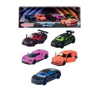 Light Racer Giftpack 5 pezzi scala 1:64 - Majorette